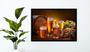 Imagem de Quadro Decorativo Bebidas Chope Cervejas Choperias Pub Bares Lanchonetes Com Moldura RC057