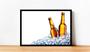 Imagem de Quadro Decorativo Bebidas Drinks Cervejas Choperias Pub Bares Lanchonetes Com Moldura RC002