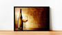 Imagem de Quadro Decorativo Bebidas Vinho Adega Uvas Pub Bares Lanchonetes Com Moldura RC015