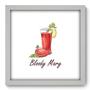 Imagem de Quadro Decorativo - Bloody Mary - 33cm x 33cm - 379qdcb