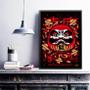 Imagem de Quadro Decorativo Boneco Japonês Daruma 24x18cm - com vidro