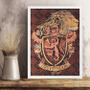 Imagem de Quadro Decorativo Brasão Gryffindor 24x18cm