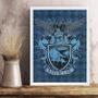 Imagem de Quadro Decorativo Brasão Ravenclaw 33X24Cm