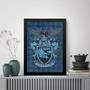 Imagem de Quadro Decorativo Brasão Ravenclaw 45x34cm - com vidro