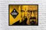 Imagem de Quadro Decorativo Breaking Bad Cinema Filmes Com Moldura G10