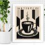 Imagem de Quadro Decorativo Café - Art Deco 24X18Cm