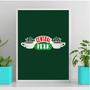 Imagem de Quadro Decorativo Café CentralPerk 45x34cm - com vidro