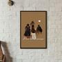 Imagem de Quadro Decorativo Candomblé - Lua 45X34Cm - Com Vidro