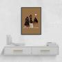 Imagem de Quadro Decorativo Candomblé - Lua 45X34Cm - Com Vidro