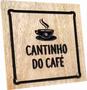 Imagem de Quadro decorativo Cantinho do Café