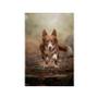 Imagem de Quadro Decorativo Canvas Border Collie Cachorro Correndo