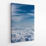 Imagem de Quadro Decorativo Canvas Céu Nuvens Azul Paisagem 75x50cm