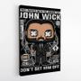 Imagem de Quadro Decorativo Canvas John Wick Filme Personagem