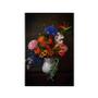 Imagem de Quadro Decorativo Canvas Vaso Flor Floral Efeito Pintura