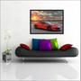 Imagem de Quadro Decorativo Carro Corvette Quartos Salas Decoração Com Moldura