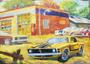 Imagem de Quadro Decorativo Carro Modelo Cars By The Building 50x70cm