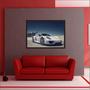 Imagem de Quadro Decorativo Carro Porsche Quartos Salas Decoração Com Moldura