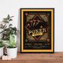 Imagem de Quadro Decorativo Cartaz Poker Night 24x18cm