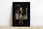 Imagem de Quadro Decorativo Celebridades Charlie Chaplin Cinema Filmes Vintage Com Moldura RC017