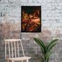 Imagem de Quadro Decorativo Chá Ayhuasca 33x24cm - com vidro