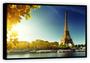 Imagem de Quadro Decorativo Cidade Paris Torre Eiffel Grande Tela Canvas Premium