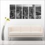 Imagem de Quadro Decorativo Cidades Famosas Dubai Prédios Salas 5 Peças GG2