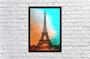 Imagem de Quadro Decorativo Cidades Paris França Torre Eiffel Paisagem Com Moldura RC153