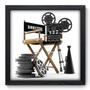 Imagem de Quadro Decorativo - Cinema - 33cm x 33cm - 025qdhp