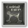 Imagem de Quadro Decorativo - Cocktail - 22cm x 22cm - 054qdcb