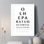 Imagem de Quadro Decorativo Como se Fosse a Primeira e Ultima Vez 45x34cm - com vidro