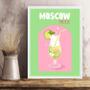 Imagem de Quadro Decorativo Coquetel Moscow Mule 24X18Cm - Com Vidro