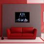 Imagem de Quadro Decorativo Darth Vader Star Wars Decorações Com Moldura