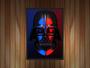 Imagem de Quadro Decorativo Darth Vader Star Wars Super Heróis Geek Decorações Com Moldura G10