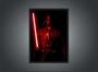 Imagem de Quadro Decorativo Darth Vader Star Wars Super Heróis Geek Decorações Com Moldura G15