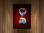 Imagem de Quadro Decorativo Design Ampulheta Com Tema Ecológico Ambiental Com Moldura RC046