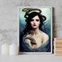 Imagem de Quadro Decorativo Deusa Lilith 45x34cm - com vidro