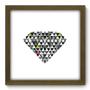 Imagem de Quadro Decorativo - Diamante - 33cm x 33cm - 447qddm