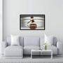 Imagem de Quadro Decorativo Direito Martelo Advogados Justiça Escritórios Quartos Salas Com Moldura RC010