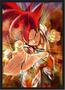 Imagem de Quadro Decorativo Dragon Ball Goku Desenho Anime Com Moldura G09