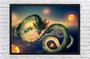 Imagem de Quadro Decorativo Dragon Ball Shenlong Goku Desenho Anime Com Moldura G05