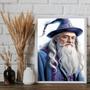Imagem de Quadro Decorativo Dumbledore - Bruxo 33X24Cm - Com Vidro