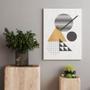 Imagem de Quadro Decorativo Eclipsia Geometria Moderna