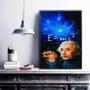 Imagem de Quadro Decorativo Einstein- Fórmula 45x34cm