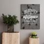 Imagem de Quadro Decorativo Eistein Creativity and Fun