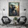 Imagem de Quadro Decorativo Elefante Animal 007 30x42