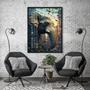 Imagem de Quadro Decorativo Elefante Animal 007 40x60