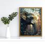 Imagem de Quadro Decorativo Elefante Animal 007 60cmx80cm