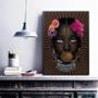 Imagem de Quadro Decorativo Escrava Anastácia 45X34Cm - Com Vidro
