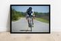 Imagem de Quadro Decorativo Esportes Ciclismo Bicicleta Bike Paisagem Lojas Quartos Salas Com Moldura RC003