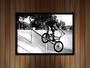 Imagem de Quadro Decorativo Esportes Ciclismo BMX Bicicleta Bike Lojas Quartos Salas Com Moldura RC106